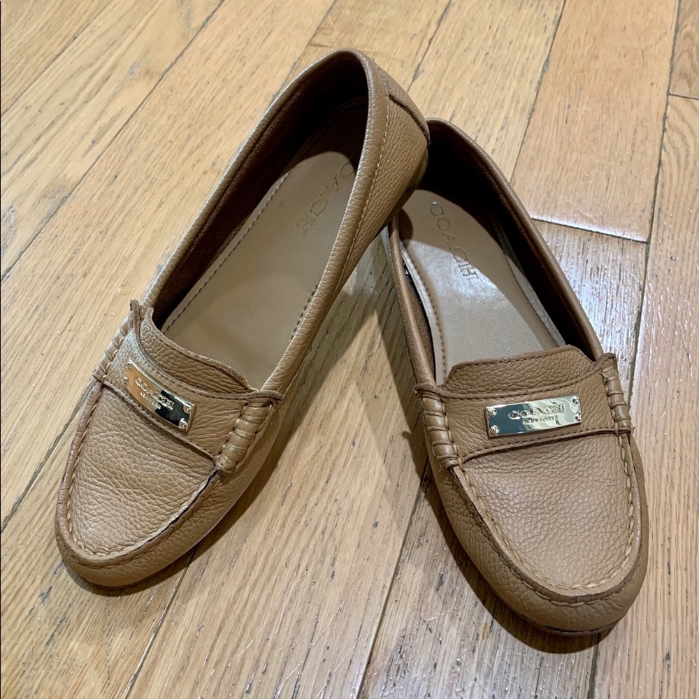 Coach Flats leather shoes